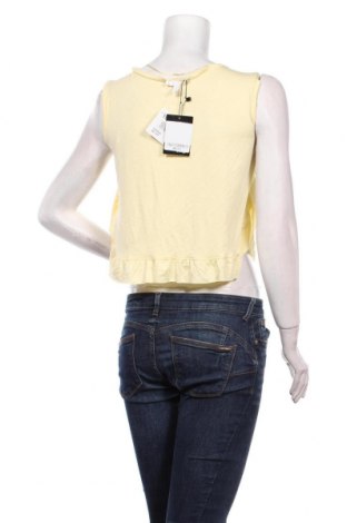 Γυναικείο αμάνικο μπλουζάκι Jennyfer, Μέγεθος M, Χρώμα Κίτρινο, Τιμή 1,65 €