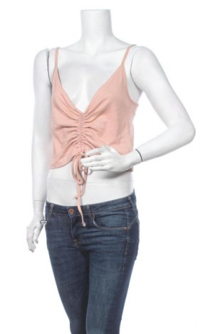 Γυναικείο αμάνικο μπλουζάκι Jennyfer, Μέγεθος L, Χρώμα Ρόζ , Τιμή 1,65 €