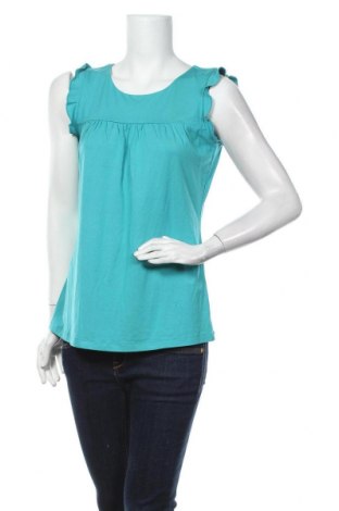Γυναικείο αμάνικο μπλουζάκι Laura Scott, Μέγεθος S, Χρώμα Μπλέ, 95% βισκόζη, 5% ελαστάνη, Τιμή 9,89 €