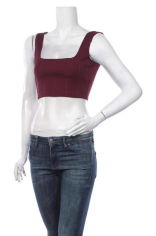 Γυναικείο αμάνικο μπλουζάκι Miss Selfridge, Μέγεθος S, Χρώμα Βιολετί, 95% πολυεστέρας, 5% ελαστάνη, Τιμή 9,89 €