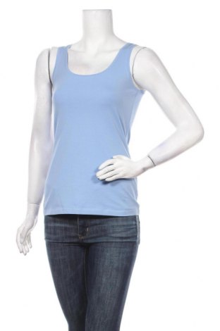 Γυναικείο αμάνικο μπλουζάκι Opus, Μέγεθος M, Χρώμα Μπλέ, 94% βαμβάκι, 6% ελαστάνη, Τιμή 19,77 €