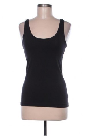 Γυναικείο αμάνικο μπλουζάκι S.Oliver, Μέγεθος XS, Χρώμα Μαύρο, 95% βαμβάκι, 5% ελαστάνη, Τιμή 16,42 €