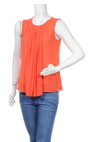 Γυναικείο αμάνικο μπλουζάκι S.Oliver, Μέγεθος S, Χρώμα Πορτοκαλί, Τιμή 8,96 €