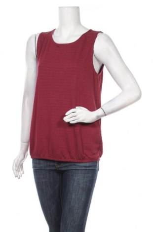 Γυναικείο αμάνικο μπλουζάκι Tom Tailor, Μέγεθος L, Χρώμα Βιολετί, 87% βισκόζη, 10% πολυεστέρας, 3% ελαστάνη, Τιμή 14,07 €