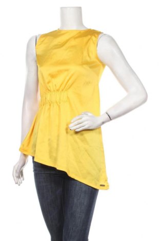 Γυναικείο αμάνικο μπλουζάκι Top Secret, Μέγεθος XS, Χρώμα Κίτρινο, Τιμή 4,38 €