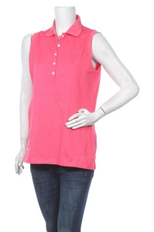 Γυναικείο αμάνικο μπλουζάκι Trigema, Μέγεθος L, Χρώμα Ρόζ , 94% βαμβάκι, 6% ελαστάνη, Τιμή 7,09 €