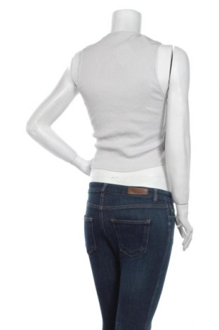 Γυναικείο αμάνικο μπλουζάκι Zara, Μέγεθος M, Χρώμα Γκρί, Βαμβάκι, Τιμή 10,05 €