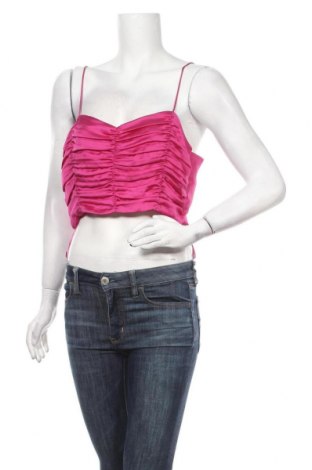 Γυναικείο αμάνικο μπλουζάκι Zara, Μέγεθος L, Χρώμα Ρόζ , Πολυεστέρας, Τιμή 8,04 €