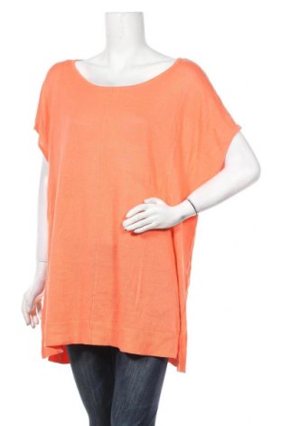 Дамски пуловер Belle Curve, Размер XL, Цвят Оранжев, Лен, вискоза, Цена 5,04 лв.