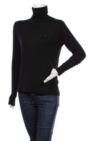 Dámský svetr Calvin Klein, Velikost M, Barva Černá, 100% vlna, Cena  2 598,00 Kč