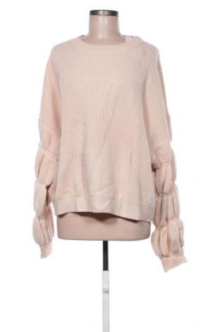 Дамски пуловер Missguided, Размер XXL, Цвят Розов, 99% акрил, 1% полиамид, Цена 51,75 лв.
