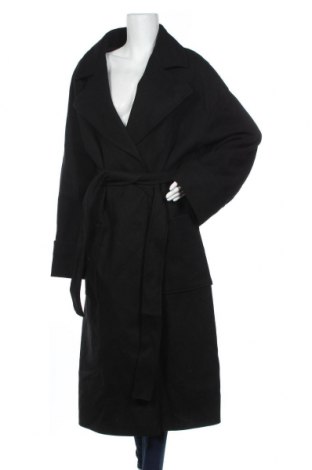 Dámský kabát  ASOS, Velikost XXL, Barva Černá, 95% polyester, 5% vlna, Cena  1 111,00 Kč
