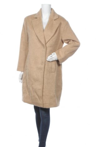 Дамско палто Missguided, Размер M, Цвят Кафяв, 80% полиестер, 20% вълна, Цена 126,75 лв.