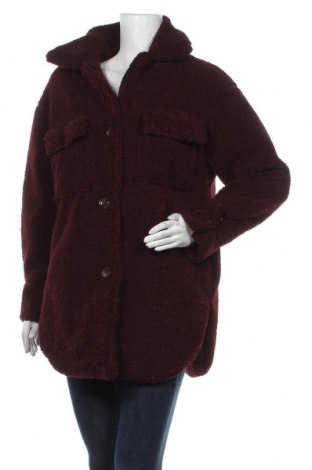 Дамско палто Missguided, Размер S, Цвят Червен, Полиестер, Цена 121,50 лв.