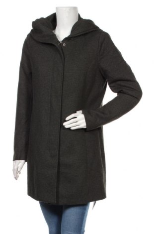 Дамско палто ONLY, Размер L, Цвят Зелен, 85% полиестер, 15% памук, Цена 84,50 лв.