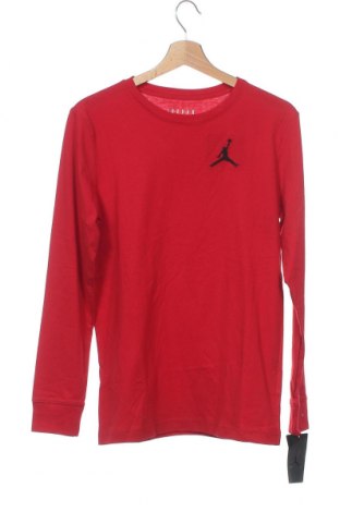 Παιδική μπλούζα Air Jordan Nike, Μέγεθος 13-14y/ 164-168 εκ., Χρώμα Κόκκινο, Βαμβάκι, Τιμή 28,50 €