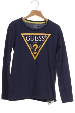 Kinder Shirt Guess, Größe 11-12y/ 152-158 cm, Farbe Blau, Baumwolle, Preis 29,69 €