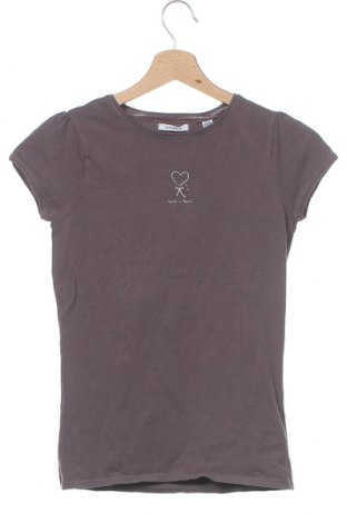 Kinder Shirt Okaidi, Größe 13-14y/ 164-168 cm, Farbe Grau, 95% Baumwolle, 5% Elastan, Preis 6,09 €