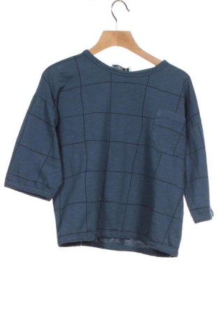 Детска блуза Zara, Размер 6-7y/ 122-128 см, Цвят Син, Памук, Цена 18,85 лв.