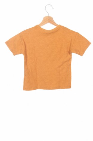 Детска блуза Zara, Размер 18-24m/ 86-98 см, Цвят Жълт, Памук, Цена 21,75 лв.