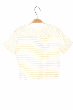 Детска блуза Zara, Размер 6-9m/ 68-74 см, Цвят Бял, Памук, Цена 8,70 лв.