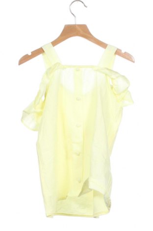 Детска блуза Zara Kids, Размер 10-11y/ 146-152 см, Цвят Жълт, Памук, Цена 18,85 лв.
