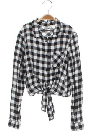 Kinderhemd H&M, Größe 10-11y/ 146-152 cm, Farbe Weiß, Viskose, Preis 9,57 €