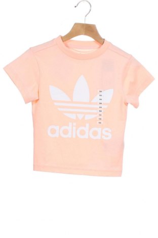 Детска тениска Adidas Originals, Размер 4-5y/ 110-116 см, Цвят Оранжев, Памук, Цена 41,30 лв.