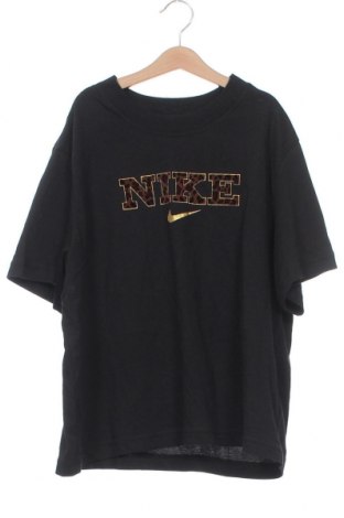 Παιδικό μπλουζάκι Nike, Μέγεθος 12-13y/ 158-164 εκ., Χρώμα Μαύρο, Βαμβάκι, Τιμή 21,29 €