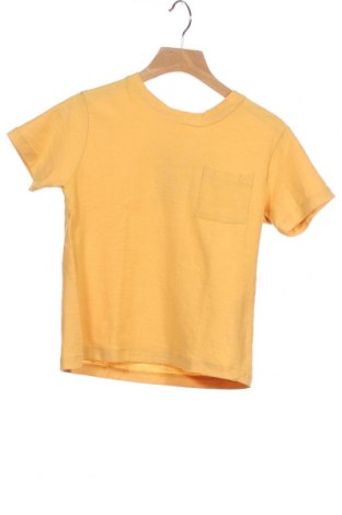 Детска тениска Zara, Размер 3-4y/ 104-110 см, Цвят Жълт, Памук, Цена 20,30 лв.