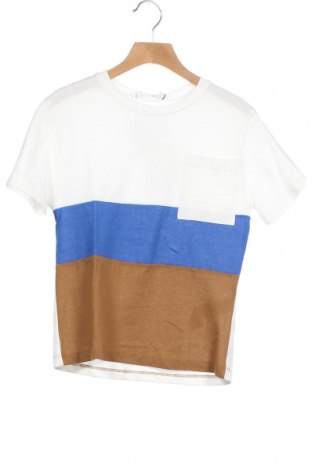 Детска тениска Zara, Размер 7-8y/ 128-134 см, Цвят Бял, Памук, Цена 20,30 лв.