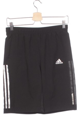 Pantaloni scurți pentru copii Adidas, Mărime 13-14y/ 164-168 cm, Culoare Negru, Poliester, Preț 92,84 Lei