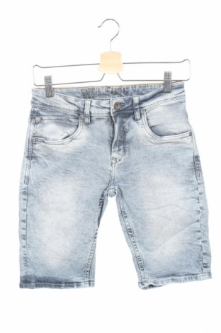 Детски къс панталон Garcia Jeans, Размер 12-13y/ 158-164 см, Цвят Син, 99% памук, 1% еластан, Цена 15,96 лв.
