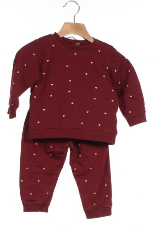 Kinder - Set H&M, Größe 12-18m/ 80-86 cm, Farbe Rot, 97% Baumwolle, 3% Elastan, Preis 22,27 €