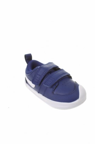 Dětské boty  Nike, Velikost 19, Barva Modrá, Pravá kůže, Eko kůže, Cena  1 076,00 Kč
