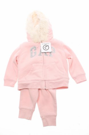 Kinder Trainingsanzug Gap Baby, Größe 9-12m/ 74-80 cm, Farbe Rosa, 77% Baumwolle, 23% Polyester, Preis 17,05 €