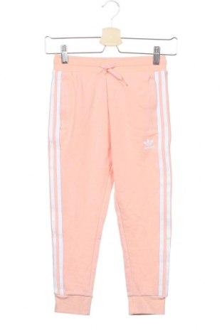 Детско спортно долнище Adidas Originals, Размер 6-7y/ 122-128 см, Цвят Розов, Памук, Цена 48,30 лв.