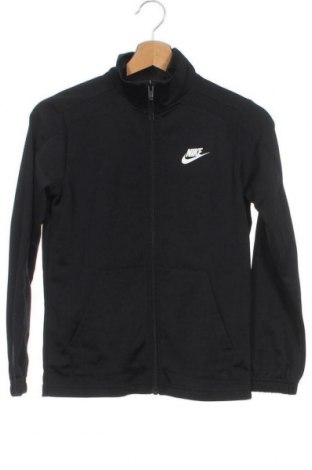 Детско спортно горнище Nike, Размер 9-10y/ 140-146 см, Цвят Черен, Полиестер, Цена 48,30 лв.