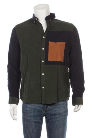 Мъжка риза Kronstadt, Размер M, Цвят Зелен, Памук, Цена 38,15 лв.