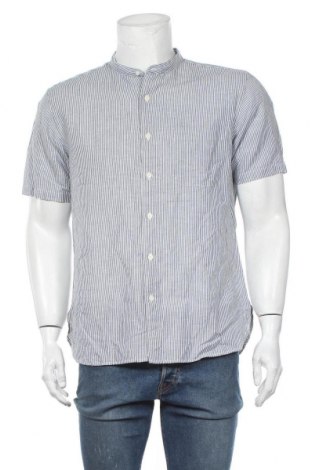Ανδρικό πουκάμισο Uniqlo, Μέγεθος L, Χρώμα Λευκό, 53% λινό, 47% βαμβάκι, Τιμή 6,24 €