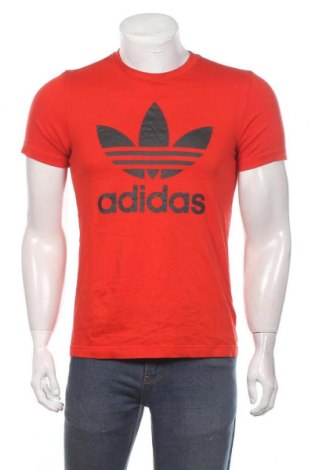 Мъжка тениска Adidas Originals, Размер S, Цвят Червен, Памук, Цена 36,75 лв.