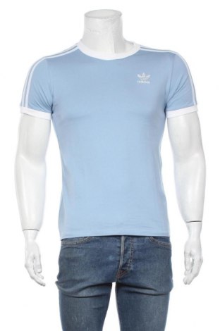 Мъжка тениска Adidas Originals, Размер S, Цвят Син, 95% памук, 5% еластан, Цена 40,30 лв.