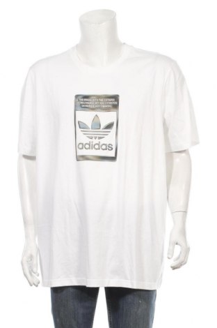 Ανδρικό t-shirt Adidas Originals, Μέγεθος XXL, Χρώμα Λευκό, Βαμβάκι, Τιμή 22,37 €