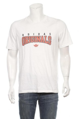 Мъжка тениска Adidas Originals, Размер M, Цвят Екрю, Памук, Цена 43,40 лв.