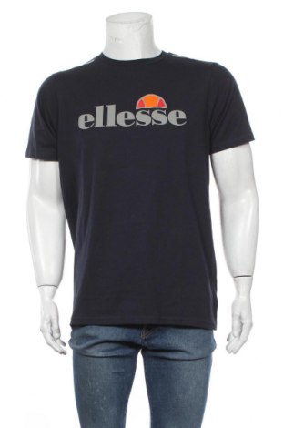 Męski T-shirt Ellesse, Rozmiar L, Kolor Niebieski, 95% bawełna, 5% elastyna, Cena 91,43 zł