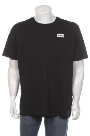 Мъжка тениска FILA, Размер XXL, Цвят Черен, Памук, Цена 48,30 лв.