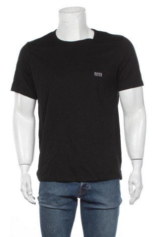 Мъжка тениска Hugo Boss, Размер XL, Цвят Черен, Памук, Цена 116,07 лв.