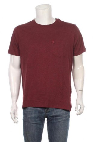 Tricou de bărbați Levi's, Mărime XL, Culoare Roșu, Bumbac, Preț 158,88 Lei