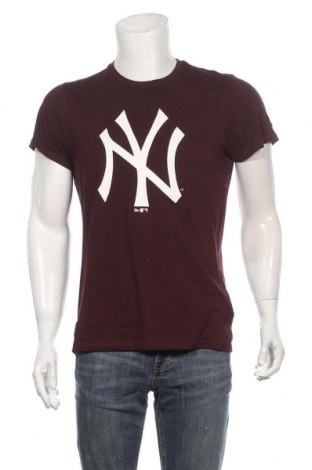 Herren T-Shirt New Era, Größe S, Farbe Rot, Baumwolle, Preis 13,15 €