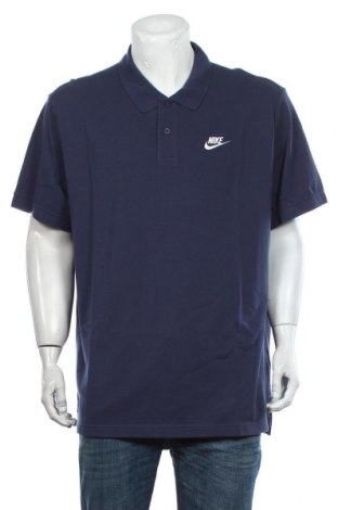 Мъжка тениска Nike, Размер XXL, Цвят Син, Памук, Цена 44,85 лв.